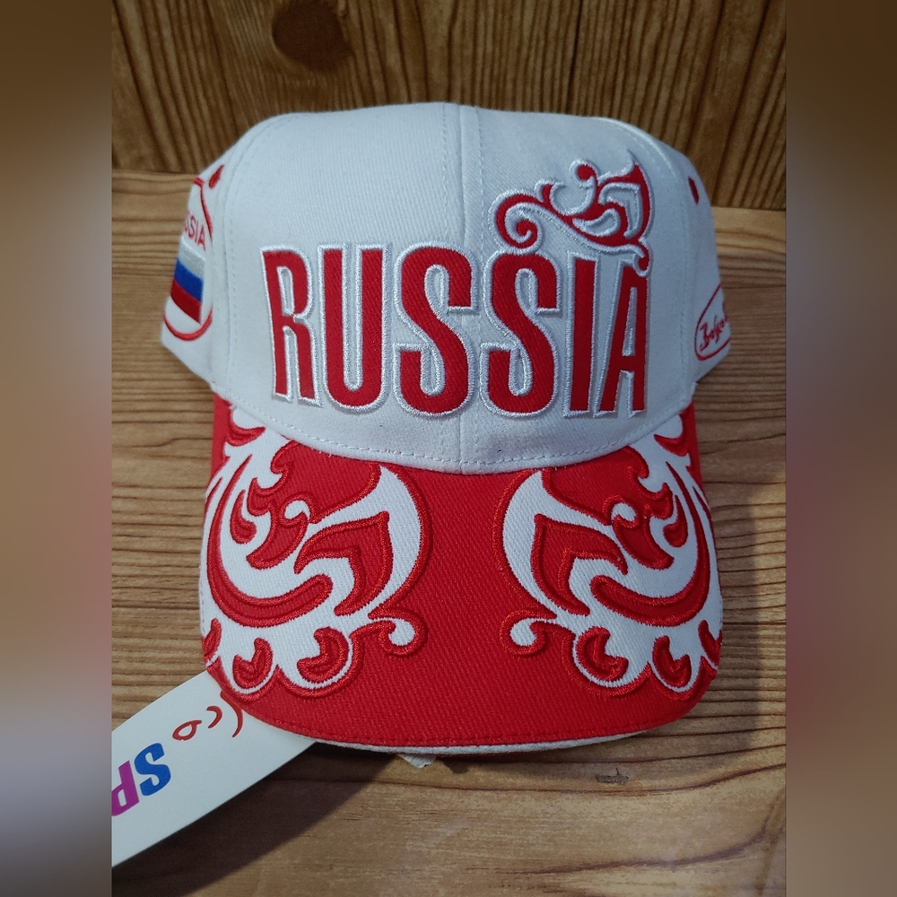 Team Russia VANOC 2010 Olympics adjustable hat OSFM (NEW)